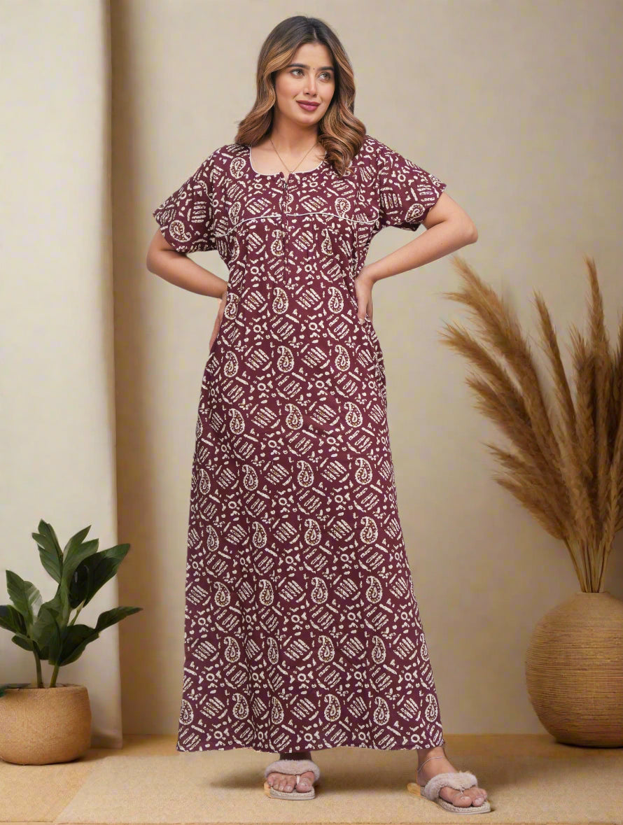 Nighty for Women in Cotton – Soft Daily Homewear